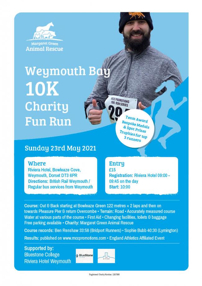 Weymouth 10K Fun Run May 21